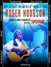ROGER HODGSON Supertramp - FLYER Breakfast In America Worldtour