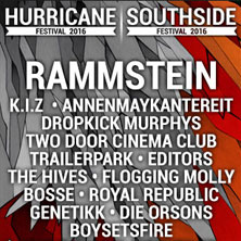 Hurricane Southside Festivals 2016 mit RAMMSTEIN