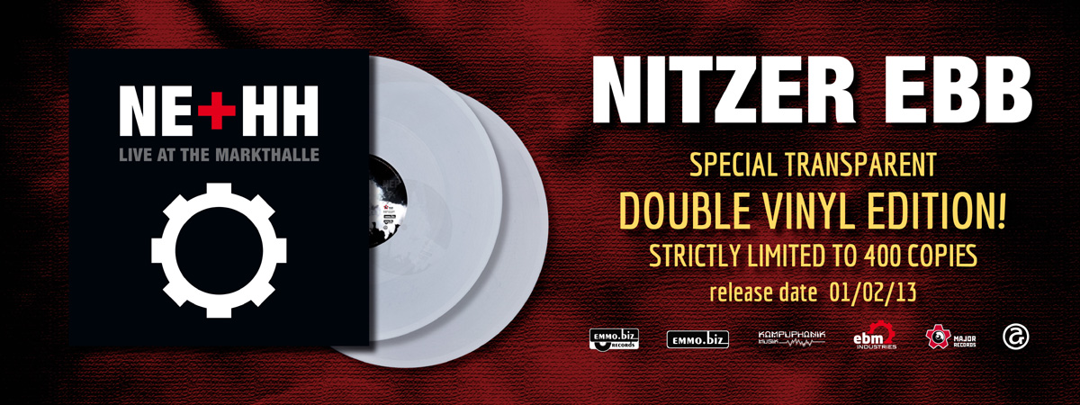 NITZER EBB + HH Live LP Vinyl Box limited