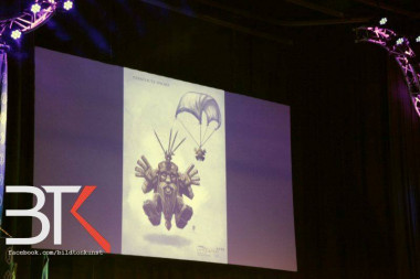 Designskizze von Frank Victoria zu "Der Hobbit"