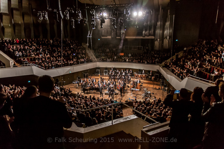 Standing Ovatiosn für MESH im Gewandhaus Leipzig 2015