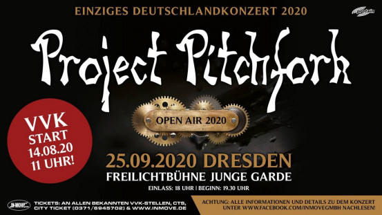 Project Pitchfork Junge Garde Dresden 2020