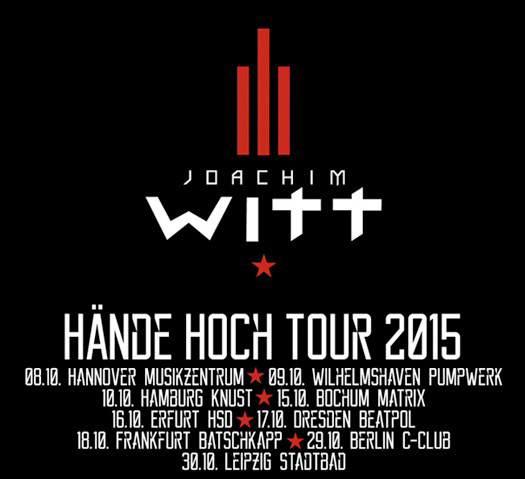 Joachim Witt Tour 2015