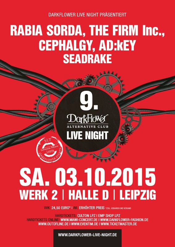 Darkflower Live Night 9 2015 mit Rabia Sorda