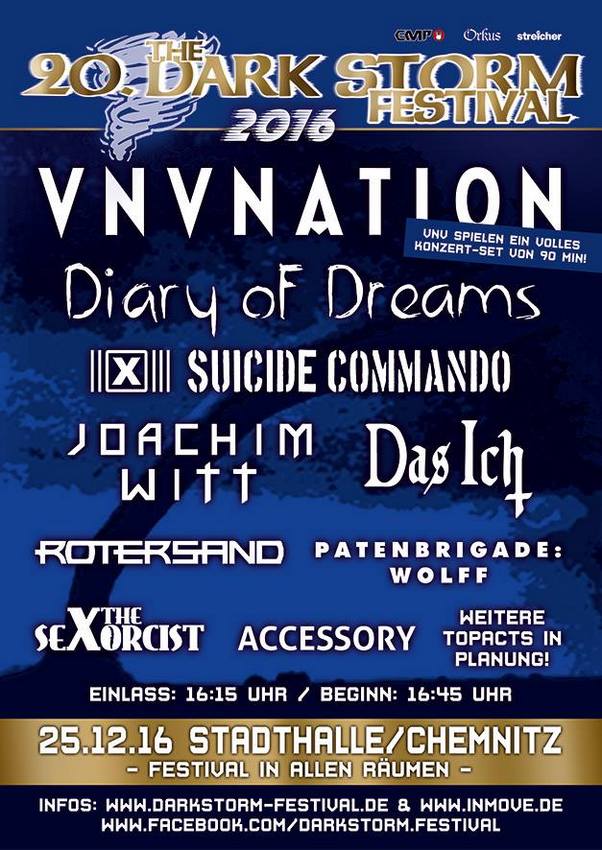 Darkstorm Bandauswahl 2016