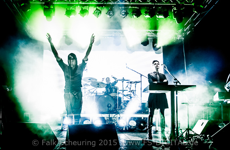 Laibach live - Photo Falk Scheuring