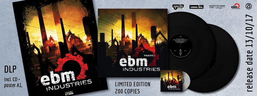 EBM Industries Vol. 1 auf Doppel-Vinyl