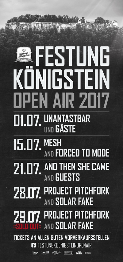 Festung Königstein Open Airs 2017 kad highlights