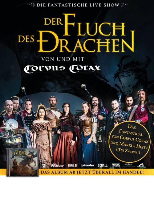 Fluch des Drachen mit Corvus Corax