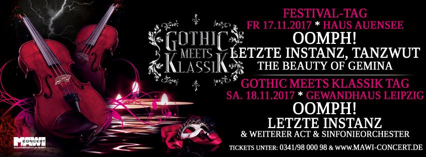 Gothic Meets Classic - LineUp Bands 2017