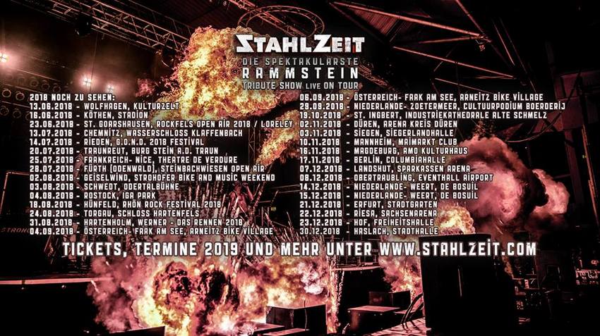 Stahlzeit_2._Halbjahr_2018_Shows