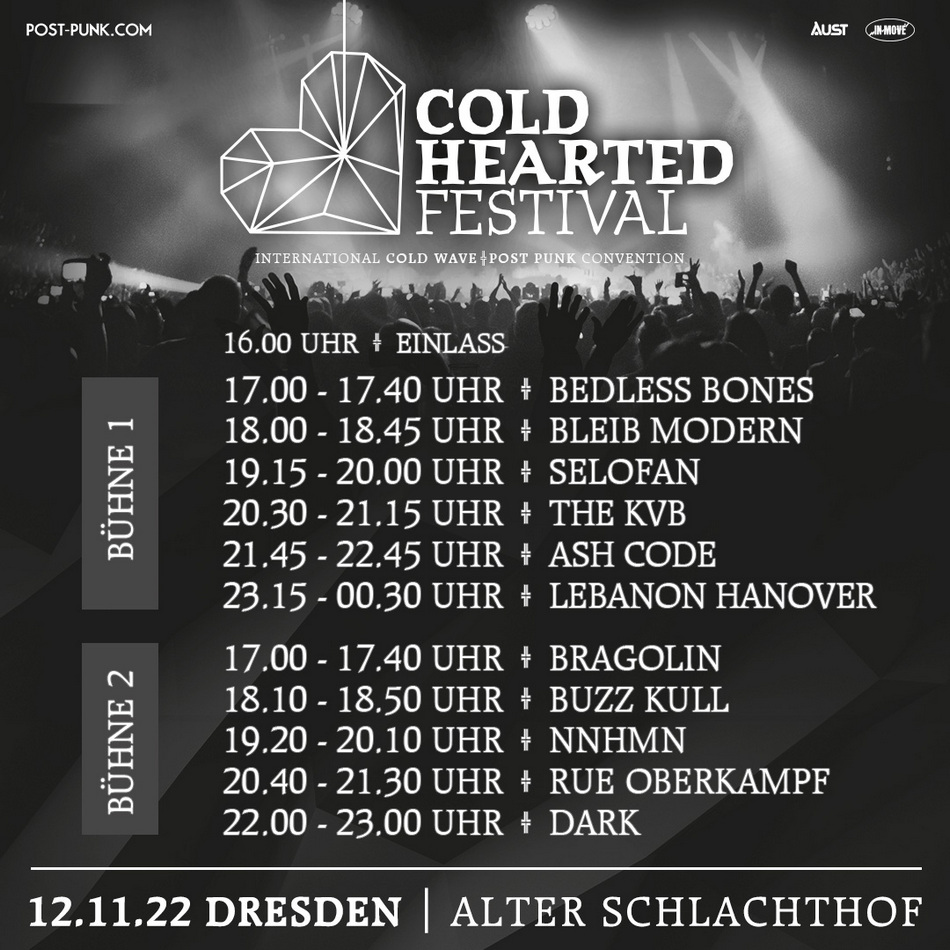 Cold Hearted Festival Dresen 2022 Zeitplan