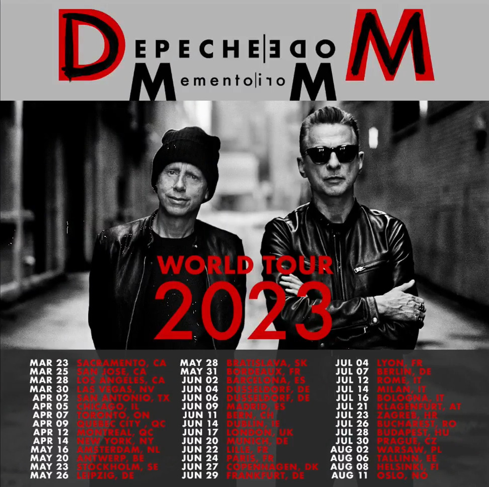 depeche mode tour 2023 video