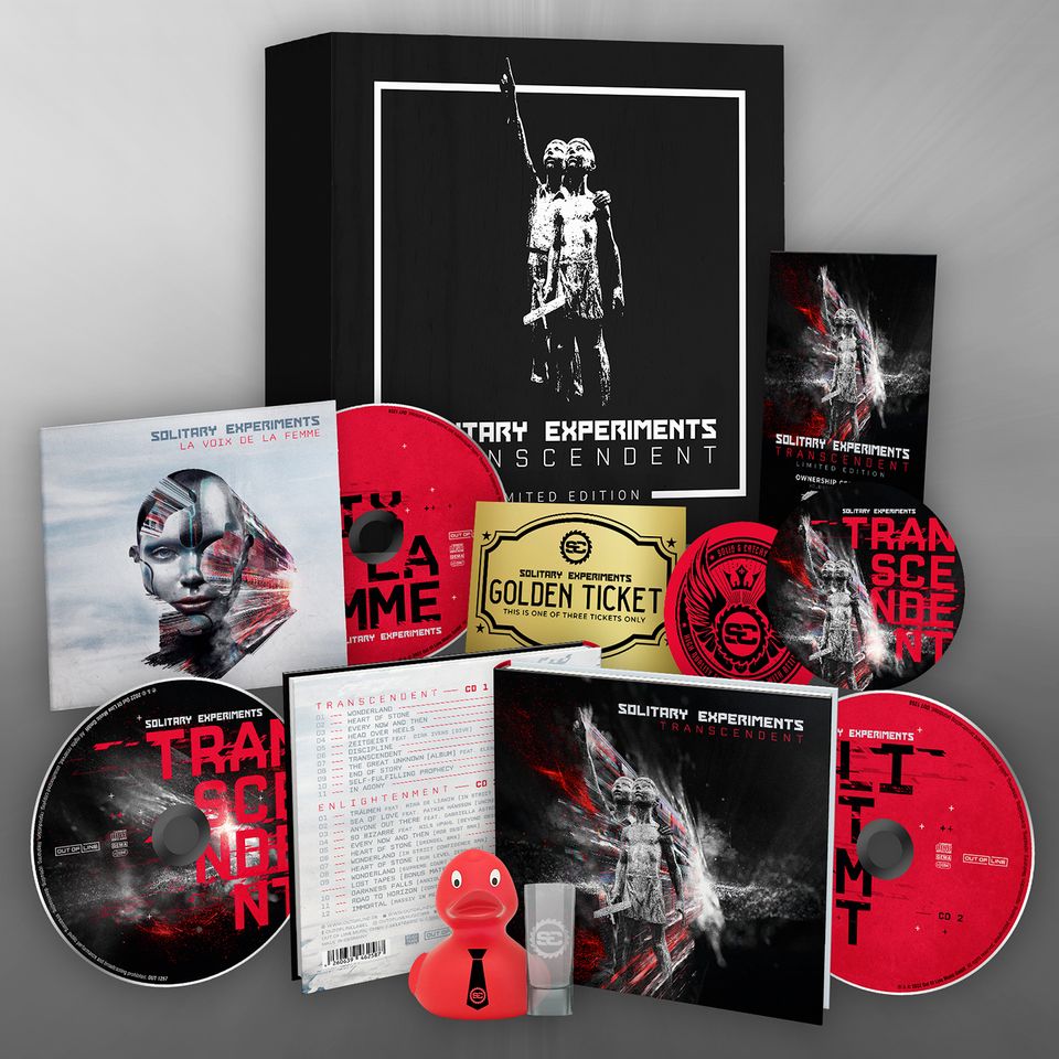 Solitary Experiments Transcendent Album 2022 limitierte Box