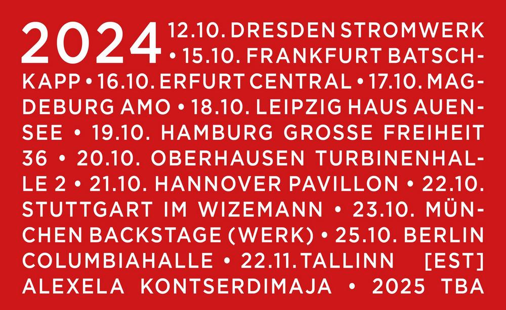 Camouflage Tourdaten 2024