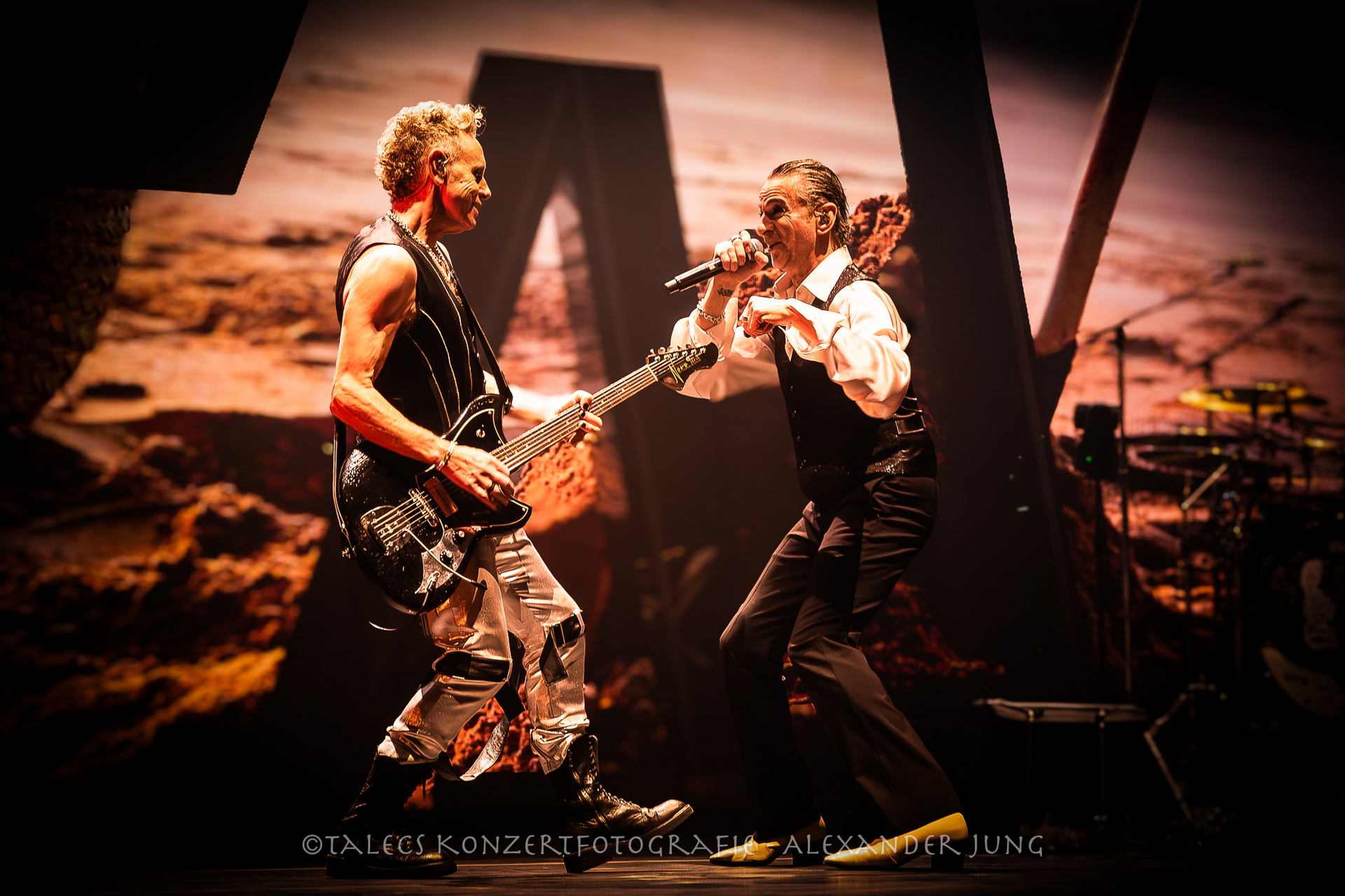 Depeche Mode Memento Mori Tour Dave Martin Alex Jung