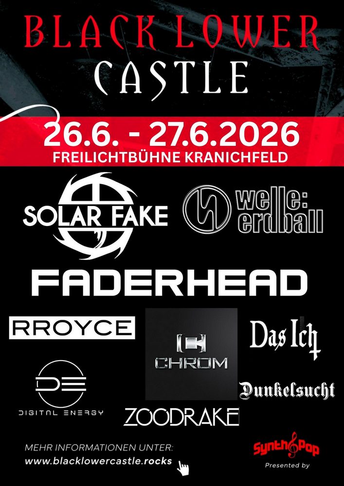 Black Lower Castle Festival 2026