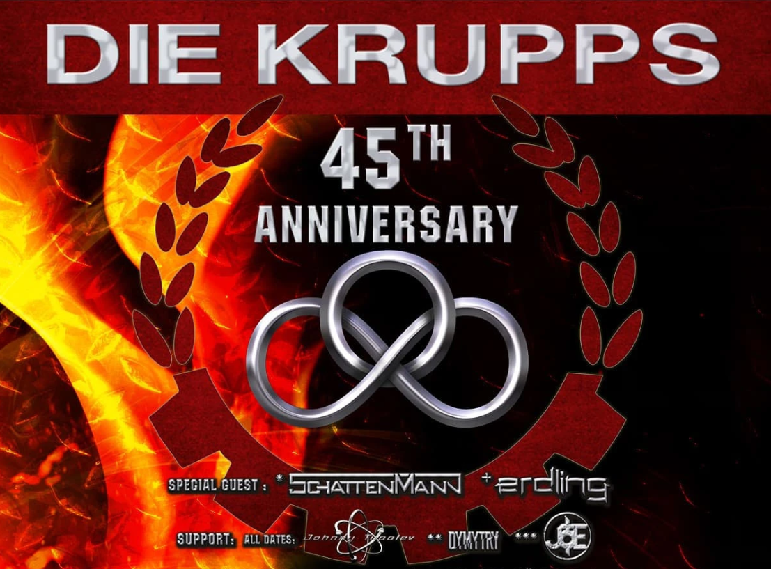 Die Krupps 45th anniversary tour 2025