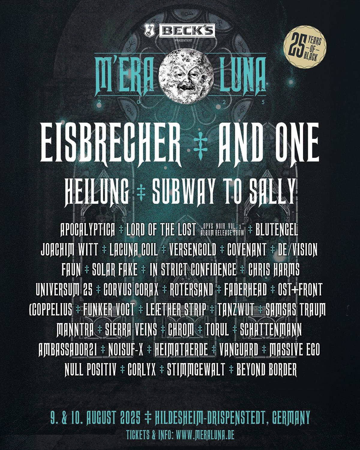 Mera Luna Festiva 2025 – Ein überragendes Jubiläumswochenende - Rückblick