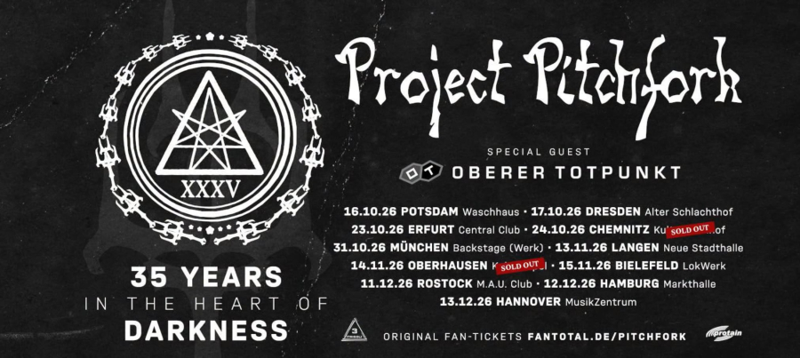 Project Pitchfork - 35 Years In The Heart Of Darkness 2026