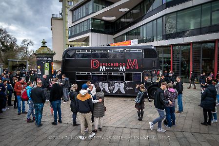 Depeche Mode Pop Up Bus Leipzig 2023